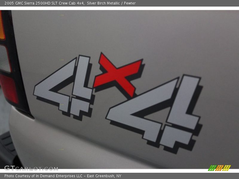 Silver Birch Metallic / Pewter 2005 GMC Sierra 2500HD SLT Crew Cab 4x4