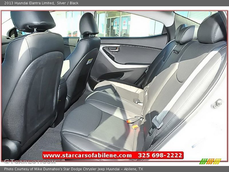 Silver / Black 2013 Hyundai Elantra Limited