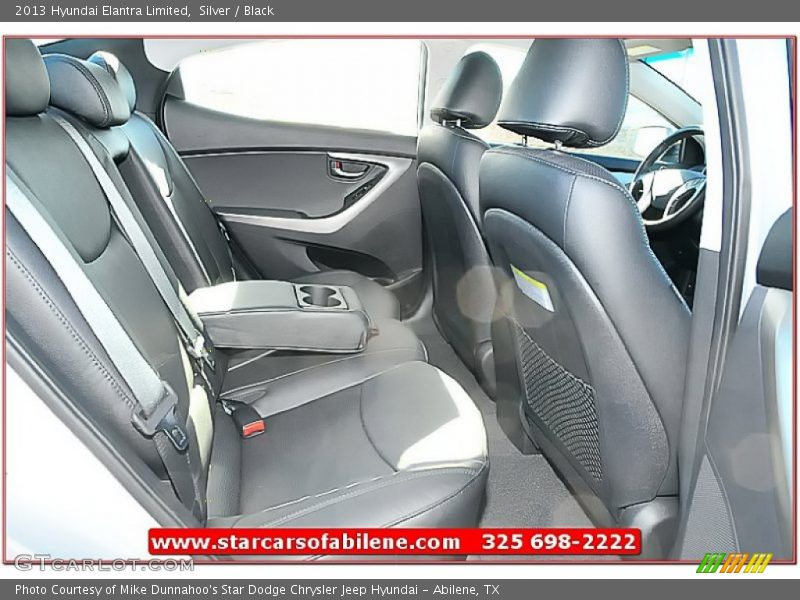 Silver / Black 2013 Hyundai Elantra Limited