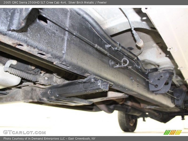 Undercarriage of 2005 Sierra 2500HD SLT Crew Cab 4x4