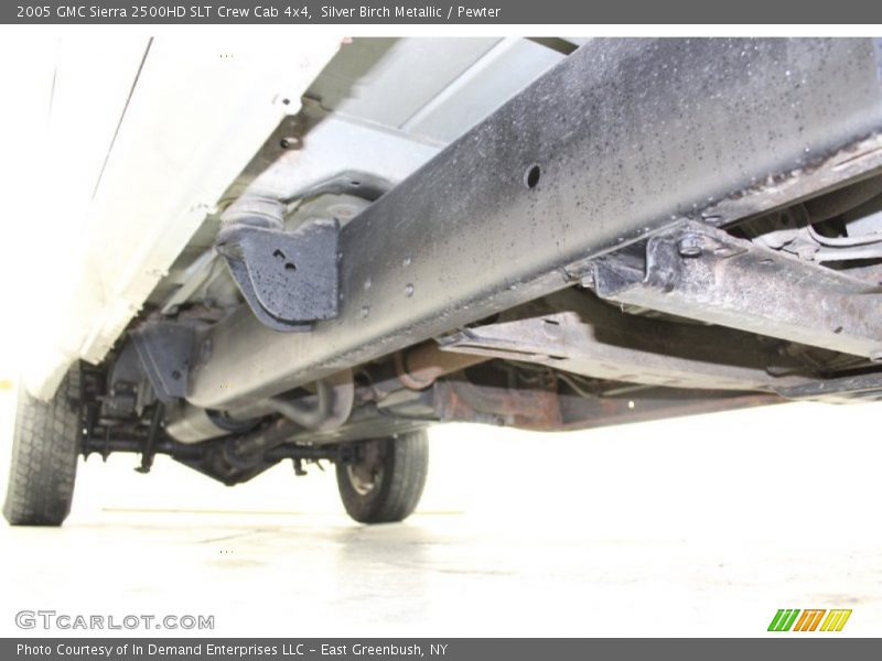 Undercarriage of 2005 Sierra 2500HD SLT Crew Cab 4x4
