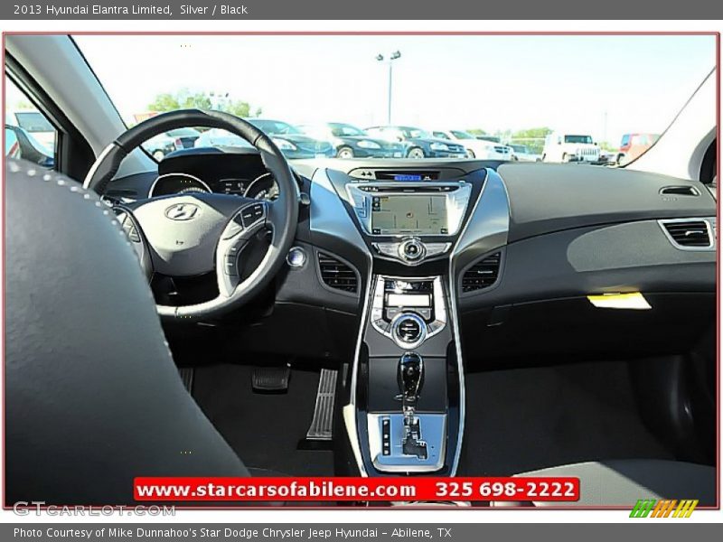 Silver / Black 2013 Hyundai Elantra Limited