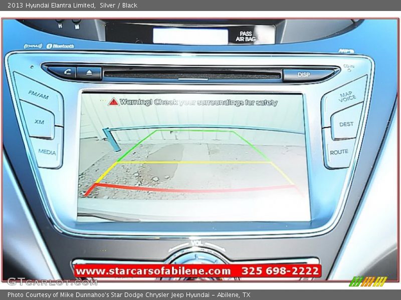 Silver / Black 2013 Hyundai Elantra Limited