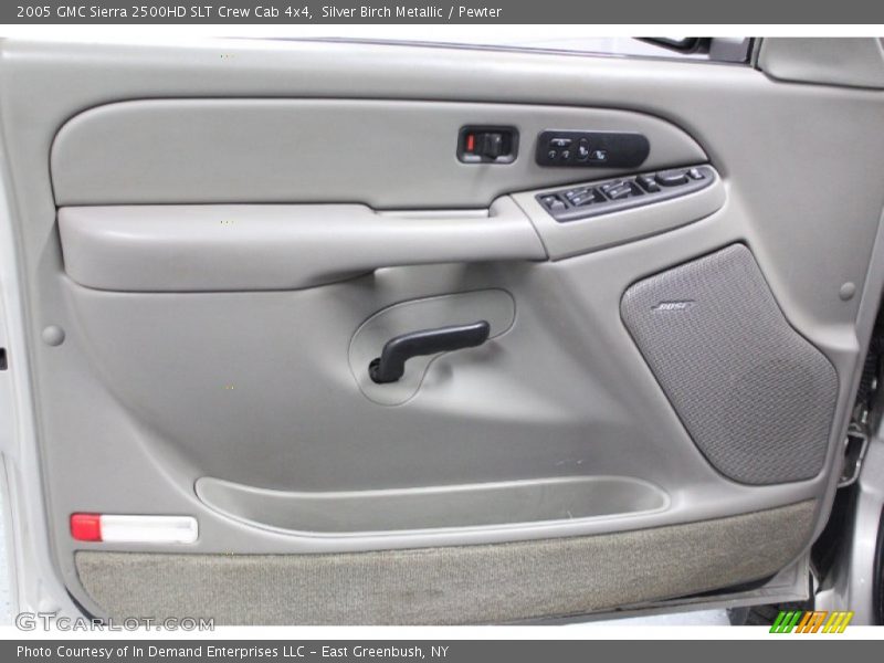 Silver Birch Metallic / Pewter 2005 GMC Sierra 2500HD SLT Crew Cab 4x4