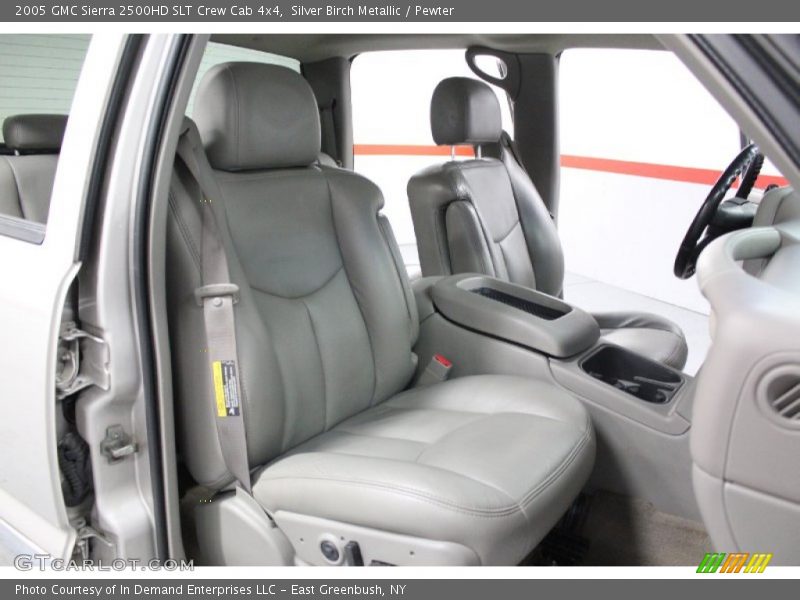 Silver Birch Metallic / Pewter 2005 GMC Sierra 2500HD SLT Crew Cab 4x4