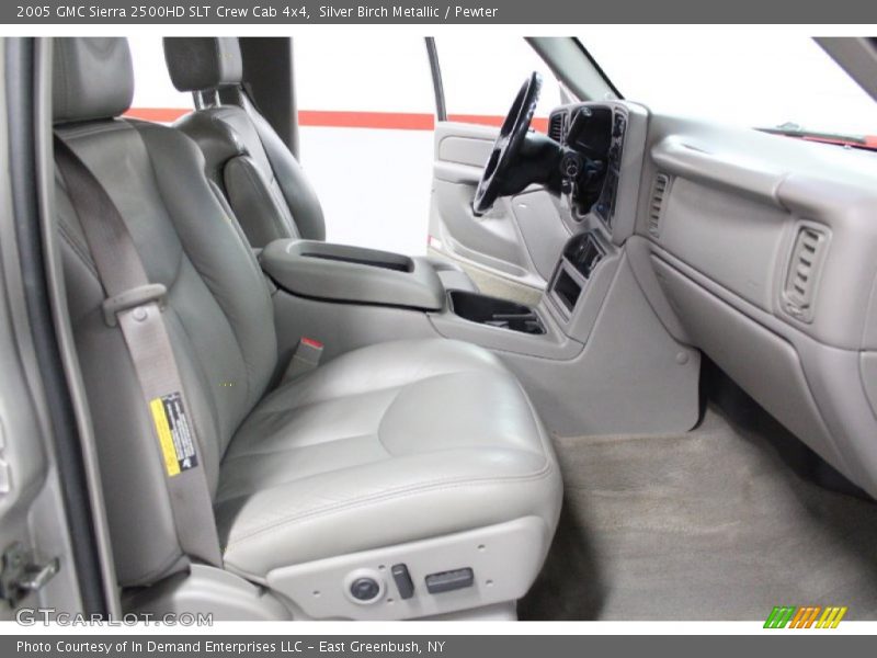 Silver Birch Metallic / Pewter 2005 GMC Sierra 2500HD SLT Crew Cab 4x4