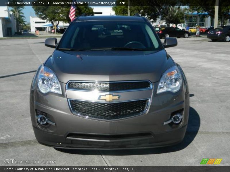 Mocha Steel Metallic / Brownstone/Jet Black 2012 Chevrolet Equinox LT
