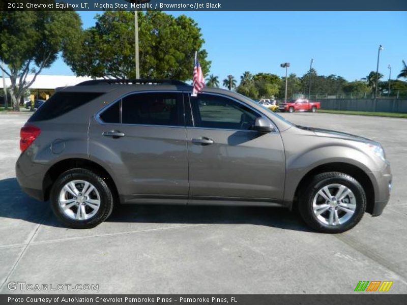 Mocha Steel Metallic / Brownstone/Jet Black 2012 Chevrolet Equinox LT