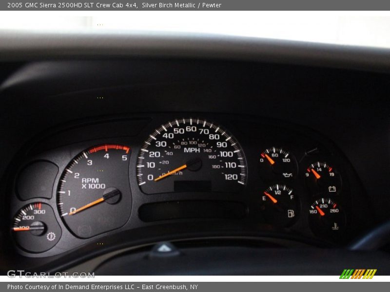 Silver Birch Metallic / Pewter 2005 GMC Sierra 2500HD SLT Crew Cab 4x4