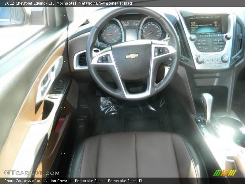 Mocha Steel Metallic / Brownstone/Jet Black 2012 Chevrolet Equinox LT
