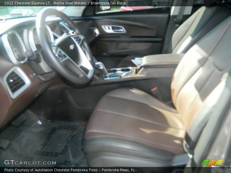 Mocha Steel Metallic / Brownstone/Jet Black 2012 Chevrolet Equinox LT