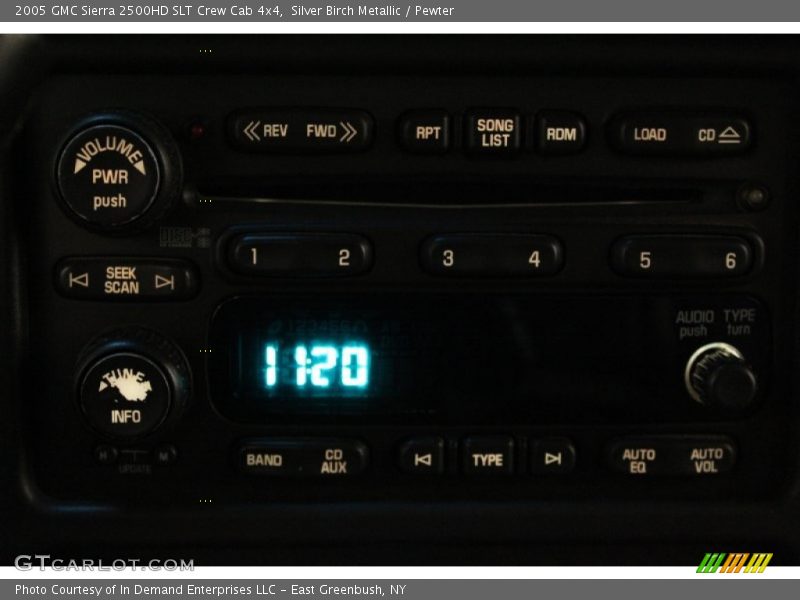 Audio System of 2005 Sierra 2500HD SLT Crew Cab 4x4