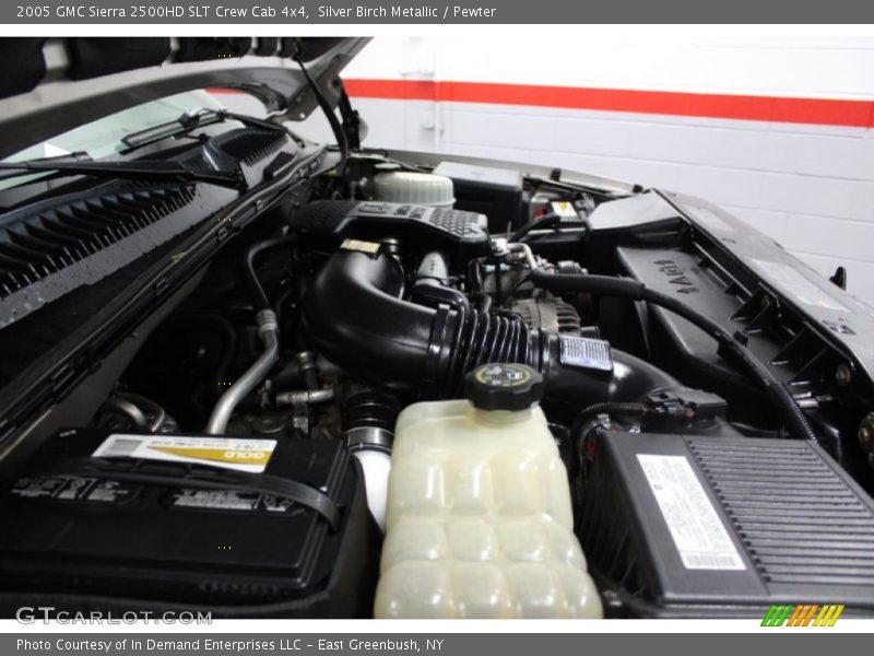 Silver Birch Metallic / Pewter 2005 GMC Sierra 2500HD SLT Crew Cab 4x4
