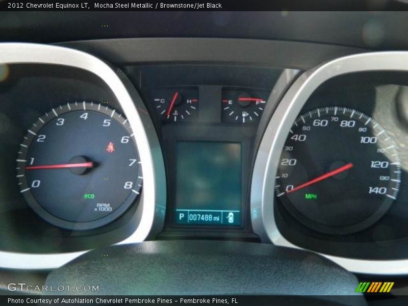 Mocha Steel Metallic / Brownstone/Jet Black 2012 Chevrolet Equinox LT