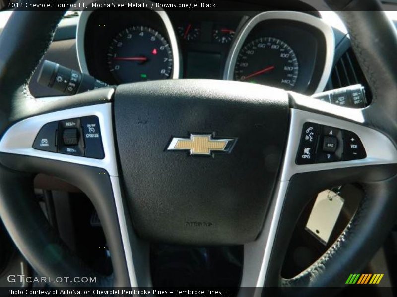 Mocha Steel Metallic / Brownstone/Jet Black 2012 Chevrolet Equinox LT