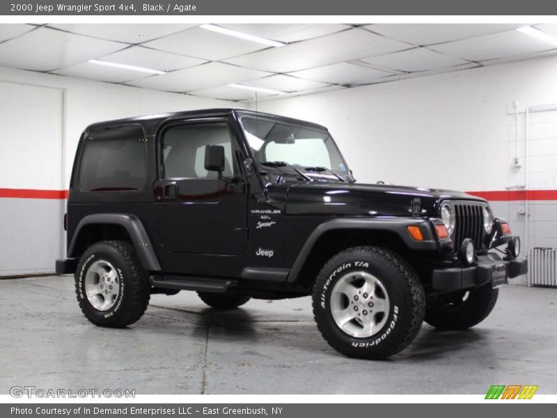 Black / Agate 2000 Jeep Wrangler Sport 4x4