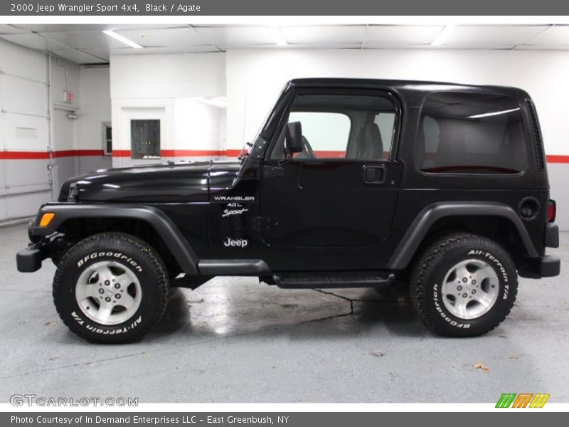 Black / Agate 2000 Jeep Wrangler Sport 4x4