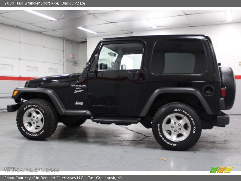 Black / Agate 2000 Jeep Wrangler Sport 4x4