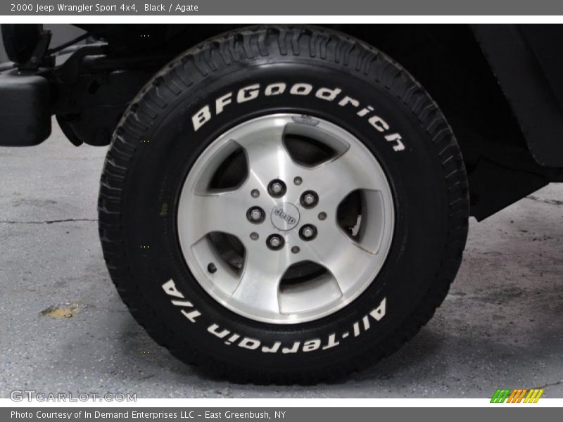 Black / Agate 2000 Jeep Wrangler Sport 4x4