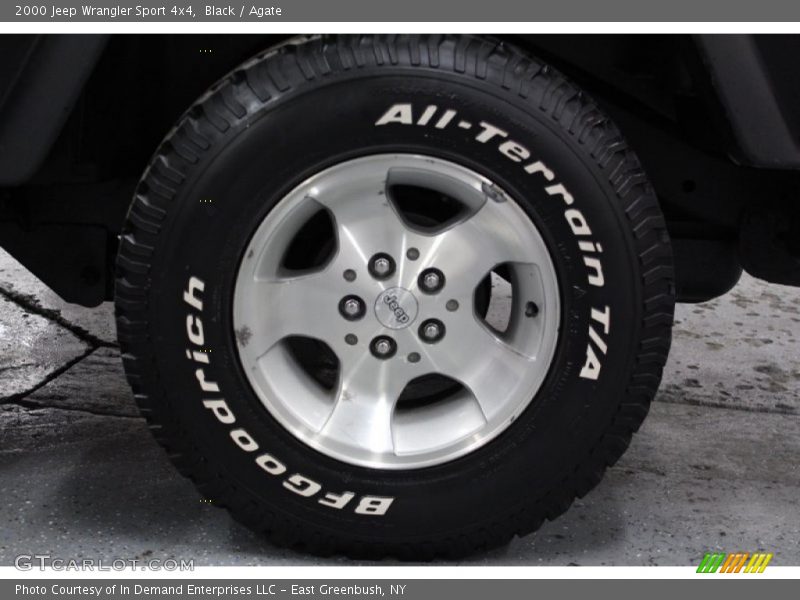 Black / Agate 2000 Jeep Wrangler Sport 4x4