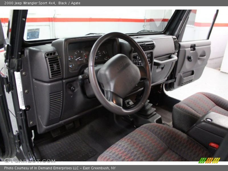 Black / Agate 2000 Jeep Wrangler Sport 4x4