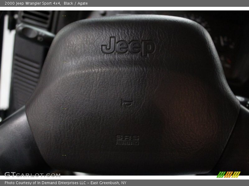 Black / Agate 2000 Jeep Wrangler Sport 4x4