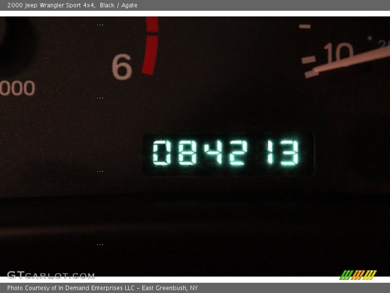 Black / Agate 2000 Jeep Wrangler Sport 4x4