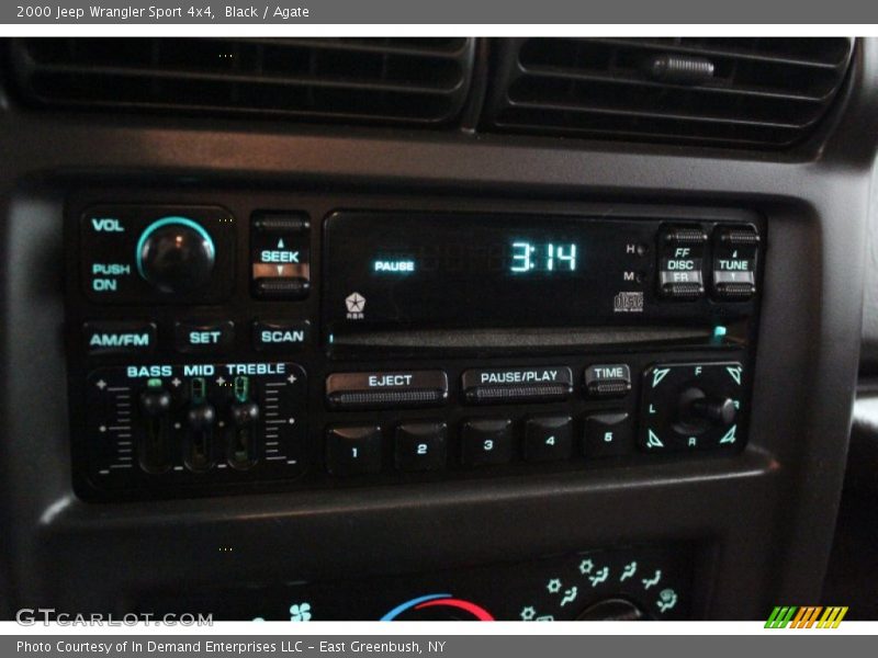 Black / Agate 2000 Jeep Wrangler Sport 4x4