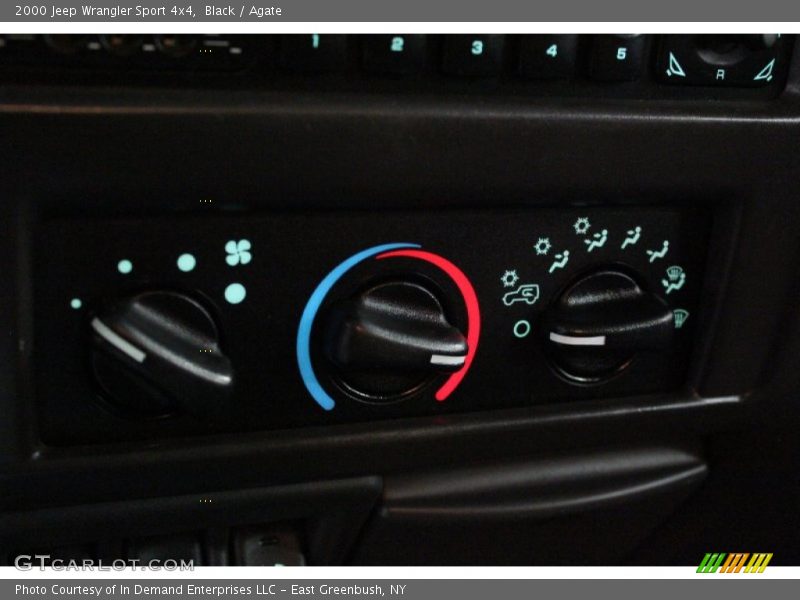 Black / Agate 2000 Jeep Wrangler Sport 4x4