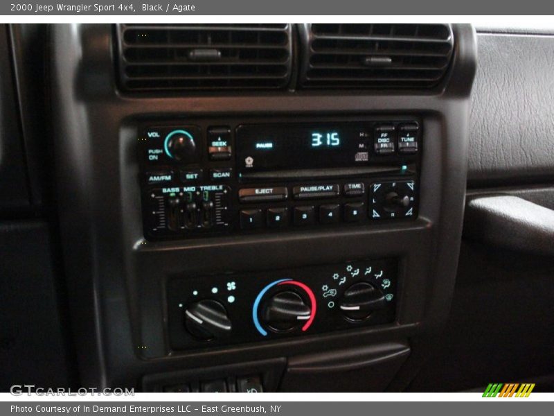 Black / Agate 2000 Jeep Wrangler Sport 4x4