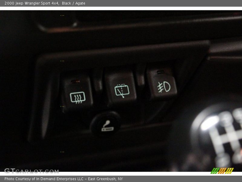 Black / Agate 2000 Jeep Wrangler Sport 4x4
