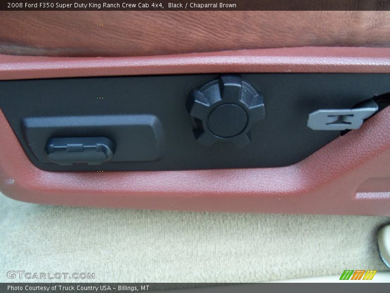 Black / Chaparral Brown 2008 Ford F350 Super Duty King Ranch Crew Cab 4x4