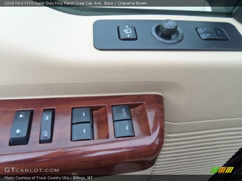 Black / Chaparral Brown 2008 Ford F350 Super Duty King Ranch Crew Cab 4x4