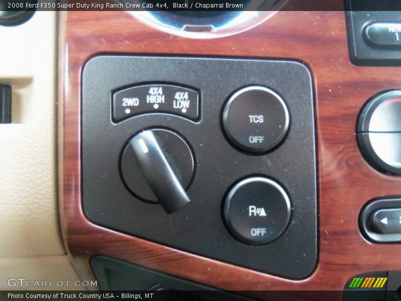 Black / Chaparral Brown 2008 Ford F350 Super Duty King Ranch Crew Cab 4x4