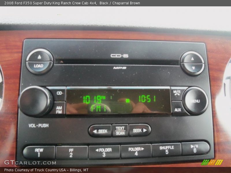 Black / Chaparral Brown 2008 Ford F350 Super Duty King Ranch Crew Cab 4x4