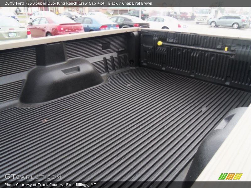 Black / Chaparral Brown 2008 Ford F350 Super Duty King Ranch Crew Cab 4x4