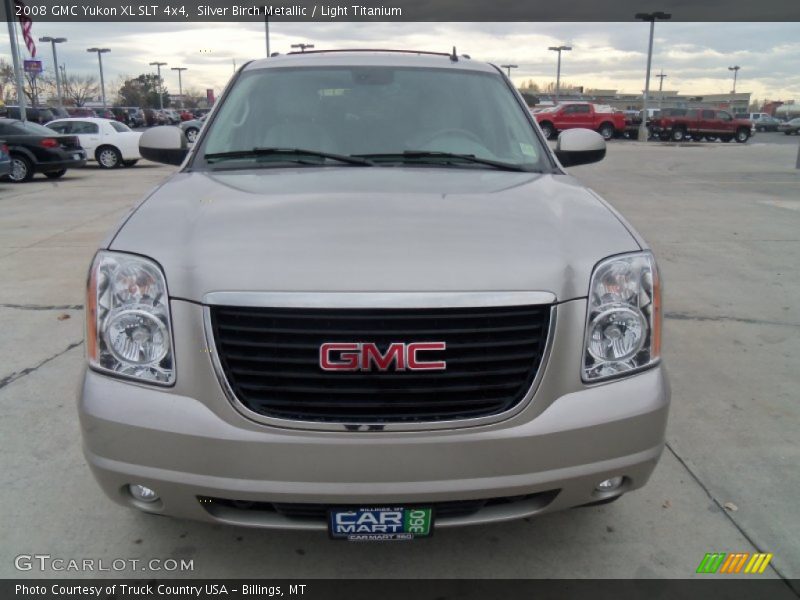 Silver Birch Metallic / Light Titanium 2008 GMC Yukon XL SLT 4x4