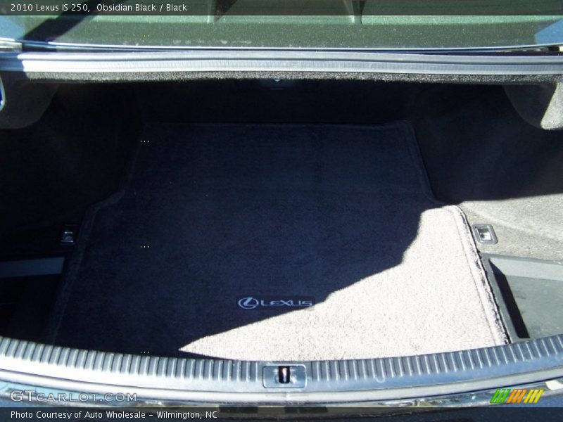 Obsidian Black / Black 2010 Lexus IS 250