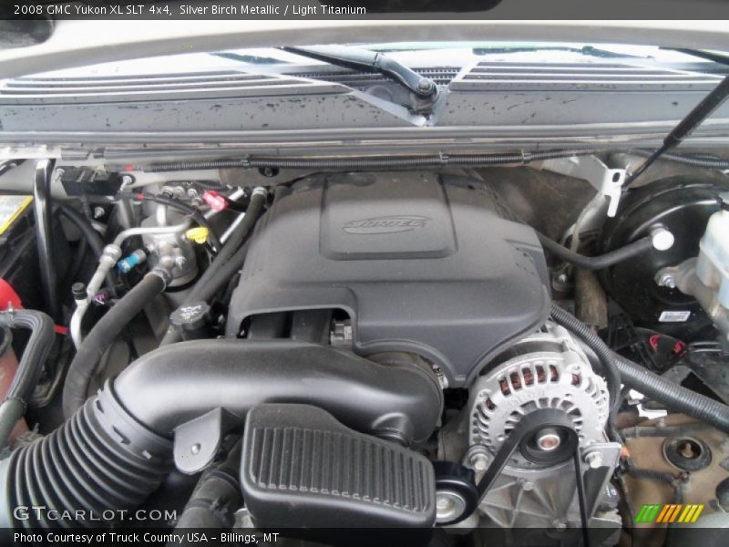 Silver Birch Metallic / Light Titanium 2008 GMC Yukon XL SLT 4x4