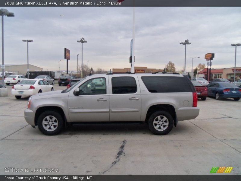 Silver Birch Metallic / Light Titanium 2008 GMC Yukon XL SLT 4x4