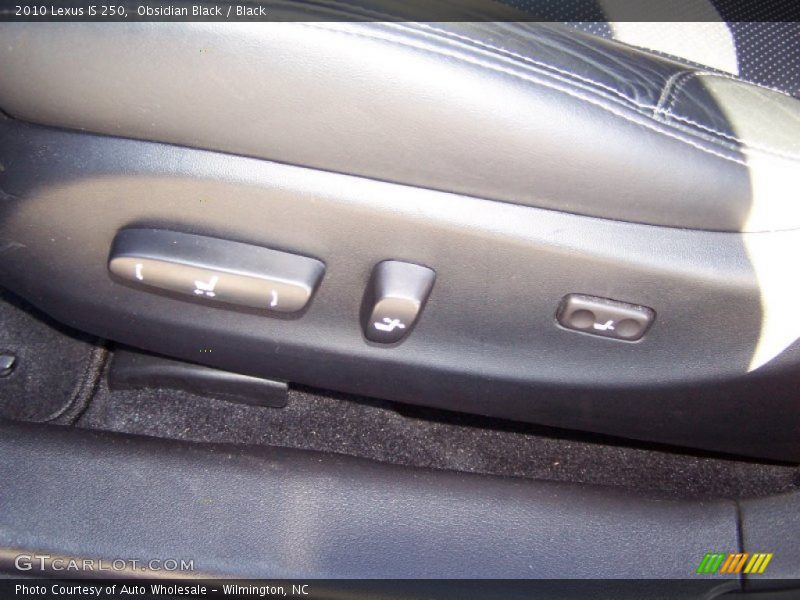 Obsidian Black / Black 2010 Lexus IS 250
