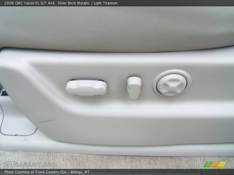 Silver Birch Metallic / Light Titanium 2008 GMC Yukon XL SLT 4x4