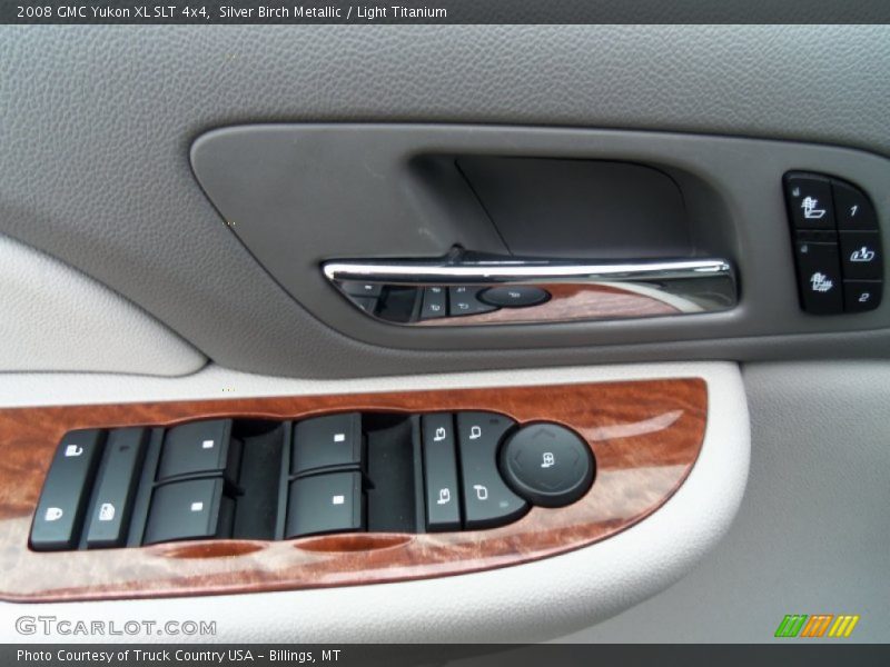 Silver Birch Metallic / Light Titanium 2008 GMC Yukon XL SLT 4x4