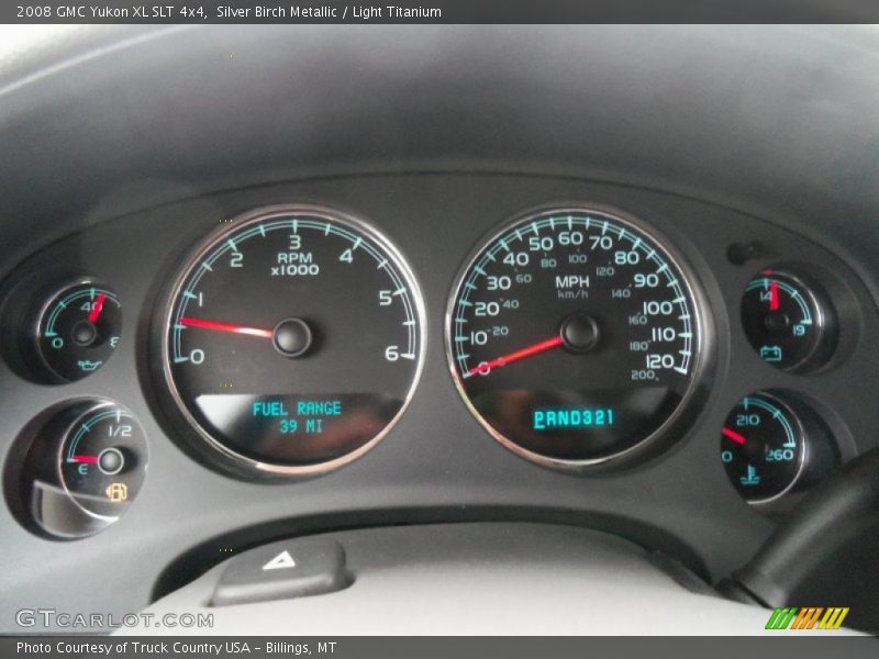 Silver Birch Metallic / Light Titanium 2008 GMC Yukon XL SLT 4x4