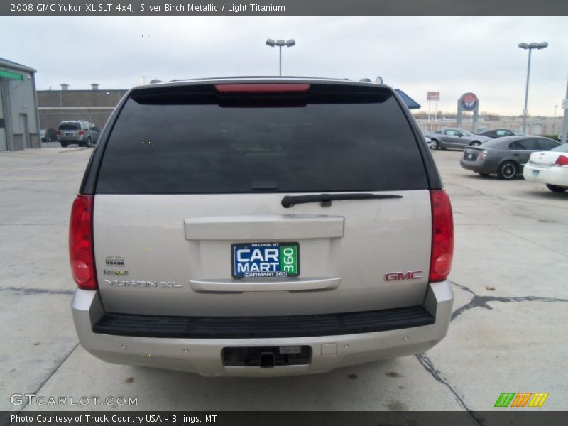Silver Birch Metallic / Light Titanium 2008 GMC Yukon XL SLT 4x4