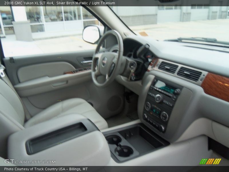 Silver Birch Metallic / Light Titanium 2008 GMC Yukon XL SLT 4x4