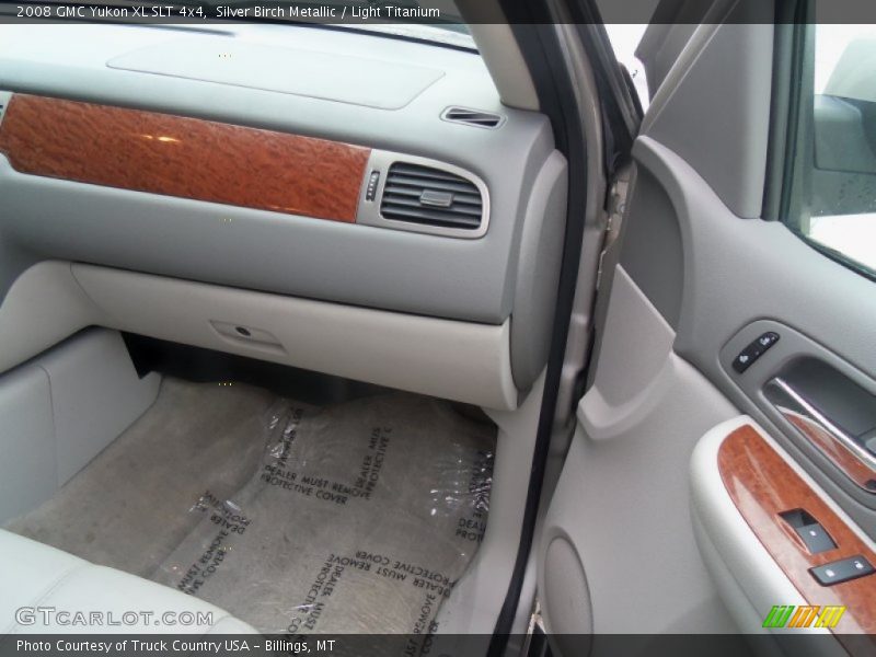 Silver Birch Metallic / Light Titanium 2008 GMC Yukon XL SLT 4x4