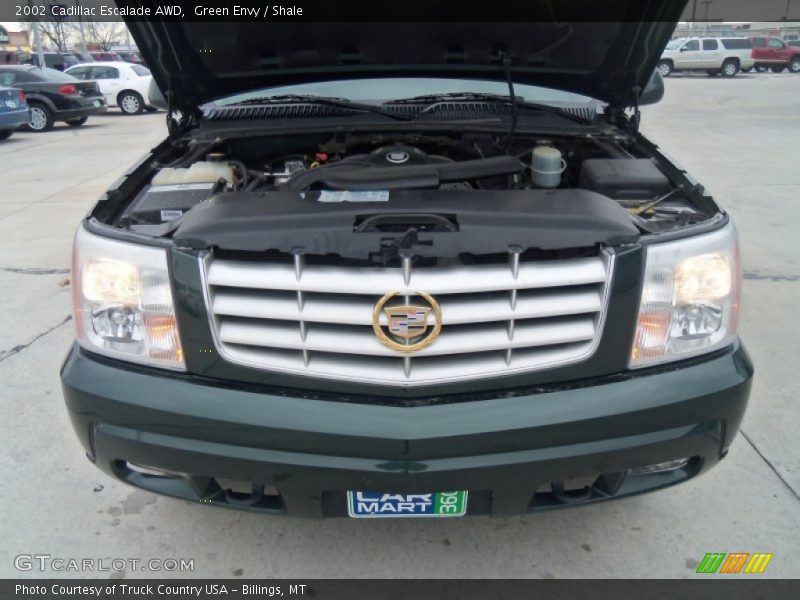 Green Envy / Shale 2002 Cadillac Escalade AWD