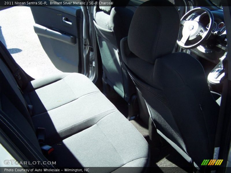 Brilliant Silver Metallic / SE-R Charcoal 2011 Nissan Sentra SE-R
