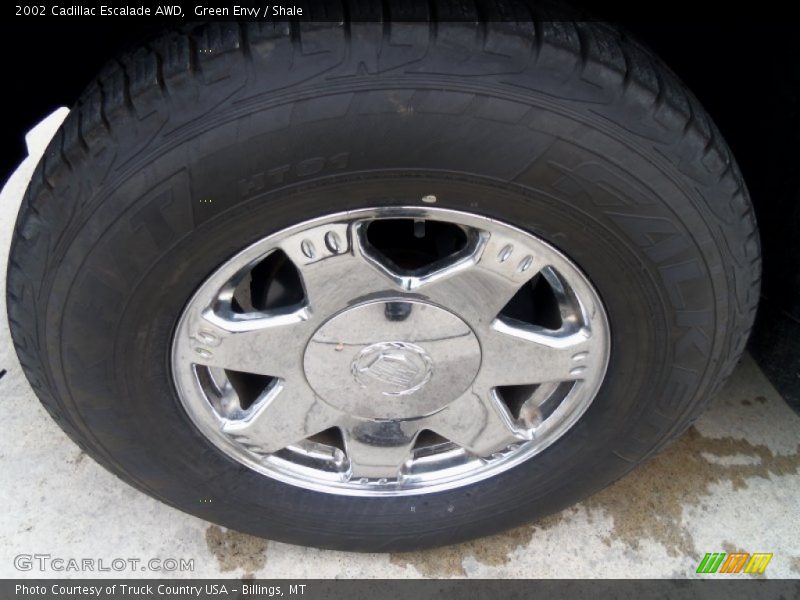 Green Envy / Shale 2002 Cadillac Escalade AWD